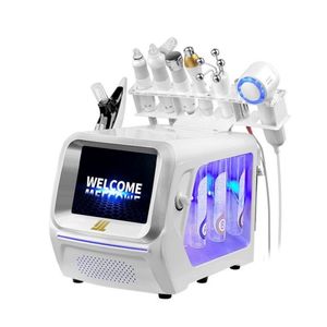 8 dans 1 machine à microdermabrasion de la peau de dermabrasion en diamant avec un marteau chaud froid pour salo