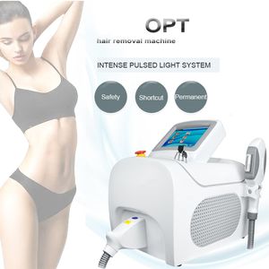 Machine d'épilation sans douleur avec écran de 8 pouces, OPT IPL e-light, élimination de la soie rouge, traitement de l'acné, lissage de la peau, épilateur