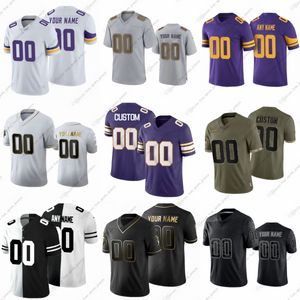 8 Kirk Cousins Football Jerseys Adam Thielen Dalvin Cook Harrison Smith Anthony Barr Justin Jefferson T.J. Hockenson