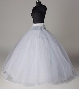 8 Layers Hard Tulle Non Hoops Petticoats For Wedding Party Puffy Skirt Dresses Ball Gown Style Crinoline Bridal Inner Skirt AL2630