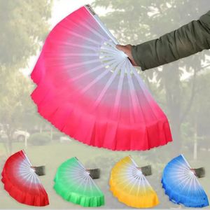 80 pièces/mains libres nouveau voile de soie ventilateur de danse chinoise 5 couleurs pour les cadeaux de fête de mariage noël Halloween