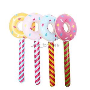 Globo inflable de rosquilla de 80cm, palos de rosquillas dulces, globo de fiesta, feliz caramelo, decoración de fiesta de cumpleaños, regalos de chico Balon HKD230808