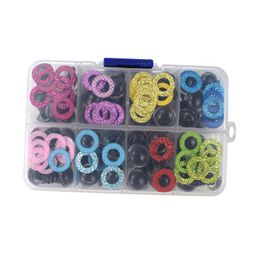 80 pièces 10/12mm mélange de couleurs brillant paillettes yeux sécurité marionnette jouet en peluche couleur poupée yeux pour Amigurumi Crochet trucs