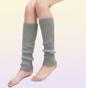 Années 80 femmes néon jambières accessoires de costumes tricot côtelé jambières bottes chaussettes couvertures pour fête danse Mardi Gras carnaval 16inc5389421