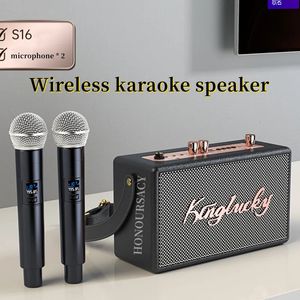 80w de alta potência sem fio bluetooth karaoke alto-falante portátil casa ao ar livre pesado subwoofer multifuncional telefone móvel ao vivo boombox 231228