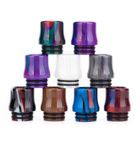 810 Thread Epoxy Resin Drip Tip 10 Types Accessoires fumeurs