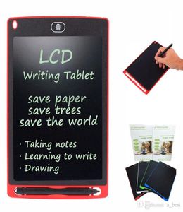 Tableta de escritura LCD de 85 pulgadas, tablero de dibujo, pizarra, almohadillas de escritura a mano, regalo para adultos, niños, Bloc de notas sin papel, tabletas, notas con Up4210281