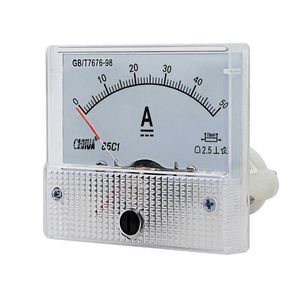 85C1 ampèremètre analogique jauge DC ampèremètre panneau test de courant