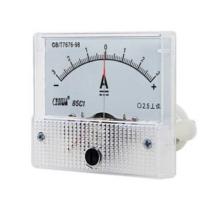 Ampèremètre positif et négatif 85C1 DC-5A pour ajouter 5A/-10A ajouter 10A/-15A ajouter 15A autres spécifications ampèremètre jauge compteur de courant