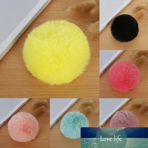 8cm Artificial Plush Ball DIY Hand Craft Supplies For Garment Sewing Cloth Hat Handbag Keychain Accessories Faux Fur Pompom Ball