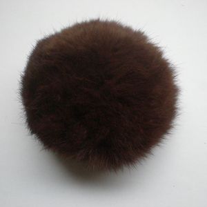 8 cm rond beaucoup de couleurs accessoires de boule de fourrure de lapin en gros 50 pcs/lot prix pompons expédition rapide et express