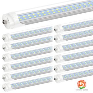 8ft FA8 led tube lights 2400mm 8 ft t8 t10 t12 Single Pin 36W 45W 72W 144W porte refroidisseur ampoules remplacement 90W ampoules fluorescentes garage entrepôt magasins