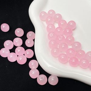 Perles lâches en verre 8 mm accessoires de cordes de bricolage fait à la main