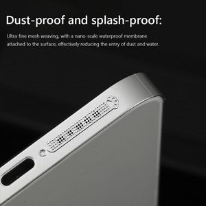 8pcs Cat Paw Universal Metal Cover Enceinte Téléphone Mesh Stickers Net Anti Dust pour iPhone 13 / 12pro / Promax / Mini