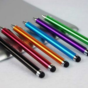 9.0 Écran Tactile Stylo Écrans Capacitifs En Métal Stylets Avec Clip pour Samsung LG Cellulaire Android Téléphone Tablet PC Multi Couleurs