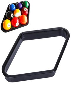 9 Ball Pool Table Billard Table Rack Rack Plastic Triangle Rack Standard 2 14quot Taille Balls Snooker Billard Accessory Urd Duty3627189