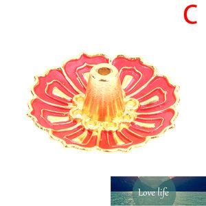 9 trous Lotus porte-encens fleur cuivre plaque d'encensoir pour bâtons cône décor prix usine conception experte qualité dernier style état d'origine
