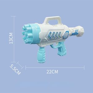 9 trous mini bulle gun-gun rocket petites bulles de savon Bulles de forme automatique soufflent des enfants