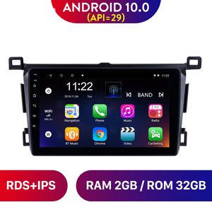 9 pouces Android 10.0 voiture dvd stéréo GPS lecteur Radio pour Toyota RAV4 conducteur gauche 2013-2018 prise en charge RDS caméra arrière DVR