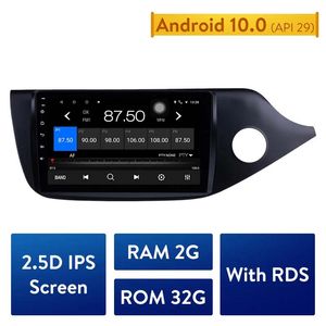 9 pulgadas Android 10,0 Quad core Car dvd Radio reproductor Multimedia para Kia Ceed 2012 2013-2014 mano derecha navegación GPS