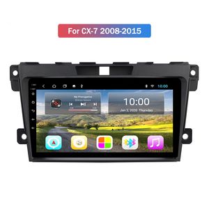 9 pouces Android 10 GPS autoradio vidéo pour Mazda CX-7 2008-2015 avec prise en charge USB AUX WIFI caméra de recul OBD II Mink link