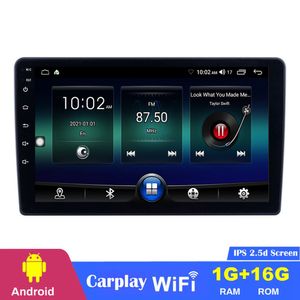 Lecteur dvd de voiture Android 9 pouces Stéréo de navigation GPS pour Mitsubishi OUTLANDER 2004-2007 avec musique WIFI Prise en charge USB AUX DAB SWC