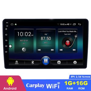 Lecteur d'unité principale DVD de voiture de 9 pouces pour Toyota Vios-2002 navigation GPS grand écran tactile radio stéréo multimédia support Android Carplay DAB