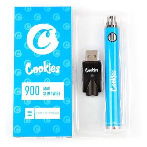 Batería de litio de 900 mAH Galletas batería de giro delgado 3.3 V-4.8 V voltaje ajustable Cargador USB precalentamiento 510 hilos crazvapes