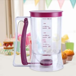 Distributeur de pâte à main de 900ml, mélangeur de pâte, maison, bricolage, gâteau, crêpes, muffins, gaufres, distributeur de pâte, tasses, cupcakes, outils de cuisson, Y281d