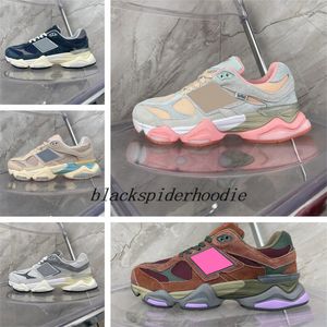 9060 Athletic Designer Chaussures décontractées Day Grey Mushroom Cherry Blossom Salt blanc BB9060 BRIQUES BOIS BOIS VERRE BEAC