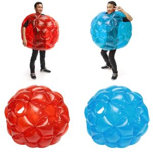 90 cm drôle pare-chocs ballon de football en plein air enfants adultes sports gonflables Zorb hamster balles bulle tactile balles roulantes pvc Zorbing jouet
