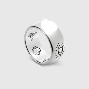 925 argent designer amant de crâne Bague pour Hommes Femmes Elf anneaux Qualité haut de gamme Couples serpent Ringss avec boîte hommes femmes designer coeur Bague g56498 bijoux de luxe