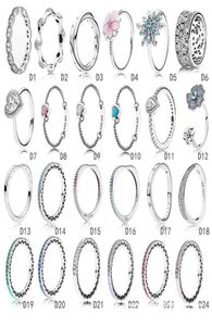 925 STERLING Silver Womens Diamond Ring Designer Fashion Bijoux Snowflake Love Widding Engagement Rings for Women3766573