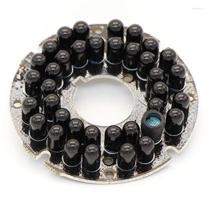 Accessoires de vidéosurveillance à 90 degrés, lumière infrarouge 36 grains, panneau LED IR pour caméras de Surveillance, Vision nocturne, diamètre 53mm, 940nm