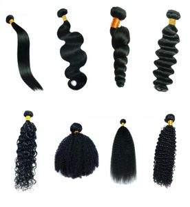 9A 100 Poules de cheveux humains Peruvian Soft Corps Straight Wave Hair 1 Piece seulement 828 pouces Couleur naturelle non remy Hair EXTENS9826820