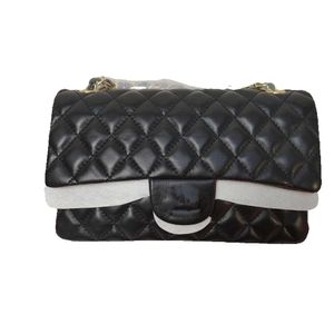 9a Top Custom Cf Brand Bag Channel Designer Sac à main en cuir de vachette en or ou chaîne en argent épaule inclinée 2,55 cm avec boîte
