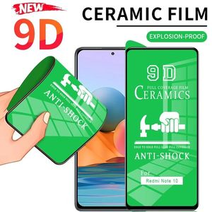 Film céramique souple 9D pour Xiaomi Mi Poco X3 X4 Pro M3 M4 10T protecteur d'écran pour Redmi Note 10 11 Pro 11S 10S 9S non-verre