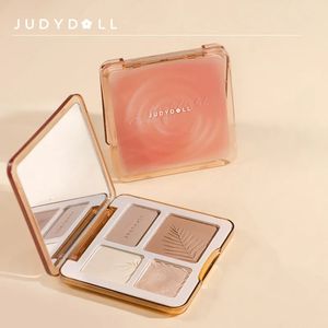 9G Judydoll Cara Resaltador Paleta de maquillaje Duradero Contorno luminoso Brillo Mate Polvo 3D Nariz Cosméticos al por mayor 240202