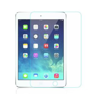 9H Dureza Transparente Tablet PC Protectores de pantalla para iPad 5 6 7 8 Pro 11 12.9 10.5 Air 4 10.2 Mini 5 Clear Thin Tough Tempered Glass 0.3mm Anti-Scratch con paquete