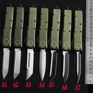 A12 customized automatic knives Benchmade knife t6061 handle CNC VG10 steel OUT pocket knife BM3300 Camping tactical Survival Hunting knife