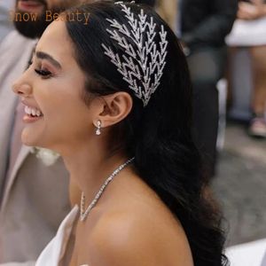 A254 Diadema de diamantes de imitación para mujer, Tiara, tocado nupcial, accesorios para el cabello de boda, corona de princesa, diadema de Reina 240130