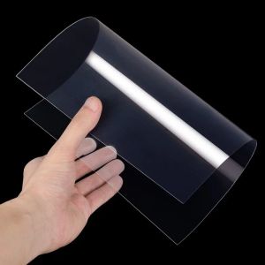 Taille A3 / A4 / A5 Haute film transparent Pet Film résistant à la chaleur Feuille de film propre en plastique Fiche en plastique pour matériaux fabriqués à la main.