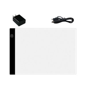 Tablette de dessin A4 LED fournitures de peinture pavé graphique numérique USB boîte à lumière LED tableau de copie Art électronique Table d'écriture graphique zxf60