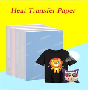 Papel de sublimación A4, 100 hojas, papel de transferencia térmica por sublimación para impresora de inyección de tinta, transferencia de prensa de Color transparente, espacios en blanco imprimibles 5350614
