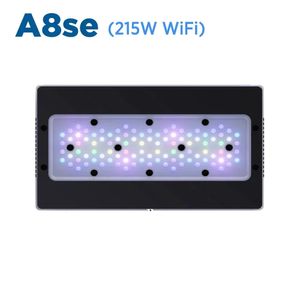 A8se Smart spectre complet 215W WiFi APP Programmable Aquarium d'eau salée récif de corail lumière LED 240314