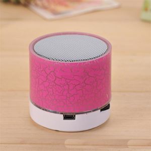 A9 LED Inicio Al aire libre Altavoz inalámbrico Bluetooth Mini altavoz Color Flash Radio FM Tarjeta TF USB