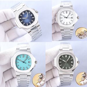 aaa reloj de hombre reloj de diseñador de alta calidad 40 mm nautilus 5711 boutique correa de acero reloj de hombre reloj al por mayor regalo fábrica de limpieza de diamantes u1