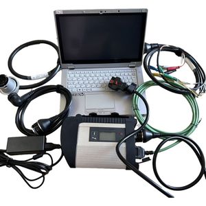 Outil de Diagnostic PCB MB STAR C4 SD Connect Compact 4 WIFI, relais Original de qualité AAA + avec xentry 2023.09 et ordinateur portable CF-AX2