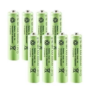 AAA RECHARGAGEMable Ni-MH 600mAh Batterie pour l'équipement sonore léger Microphone Remote Contrôle de remplacement de jouets Nimh Batteries Nouveau