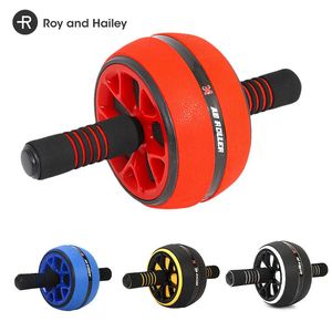 Ab Rollers Abdominal Roller Exercise Wheel Fitness Equipment Mute For Arms Back Belly Core Trainer Body Shape Training Supplies 231129